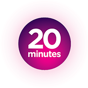 20min badge