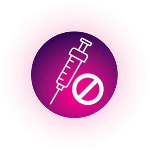 Syringe badge